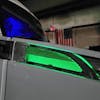 Kenworth T680 Grill Accent RGB LED Light Kit with Remote - green vent