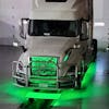 Volvo VNL Grill Accent RGB LED Light Kit with Remote - green