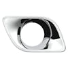 Kenworth T680 Chrome Plastic Fog Light Bezel 2013-2021 - passenger
