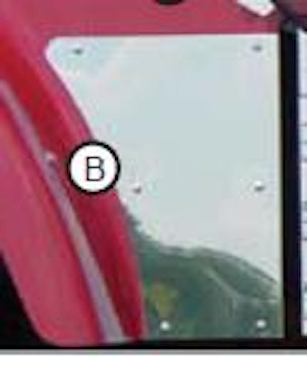 International 9900ix Hood Extensions Bolt Mount By RoadWorks