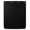 High-Resistance All-Weather 24" x 30" Poly Mud Flap By Grand General - black front