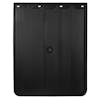 High-Resistance All-Weather 24" x 30" Poly Mud Flap By Grand General - black back