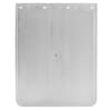 High-Resistance All-Weather 24" x 30" Poly Mud Flap By Grand General - white back