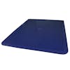High-Resistance All-Weather 24" x 30" Poly Mud Flap By Grand General - blue angle