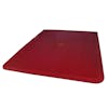 High-Resistance All-Weather 24" x 30" Poly Mud Flap By Grand General - red angle
