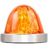 Classic Watermelon Glass Lens High Power LED Kit by Grand General - dark amber side on