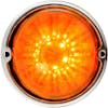 Classic Watermelon Glass Lens High Power LED Kit by Grand General - dark amber top on