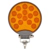 15 LED 4.8" Round MaxxHeat Work Light By Maxxima Default AMBER