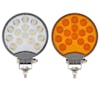15 LED 4.8" Round MaxxHeat Work Light By Maxxima Both