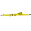  Wide SpinFree Ratchet Strap Assembly With Long Handle - wire hook
