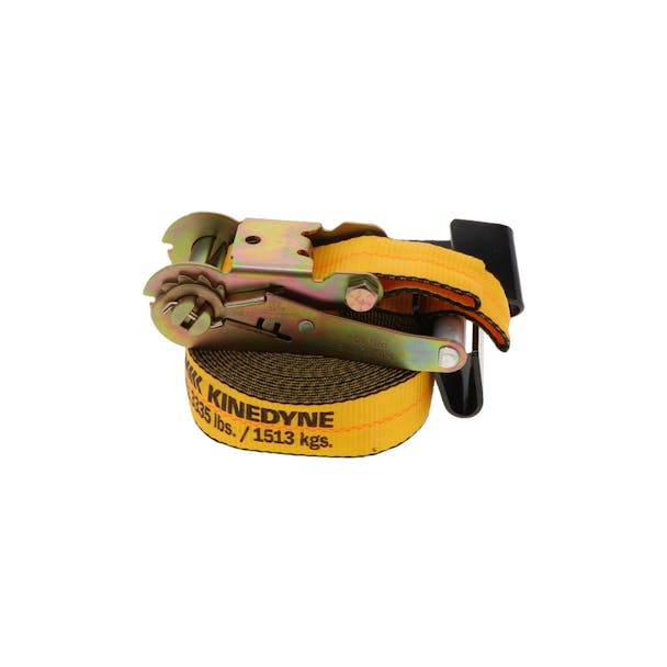 2" Wide Flat Hook Ratchet Strap - Thumbnail