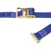2" Wide Spring Loaded Logistic Ratchet Strap - Blue Strap