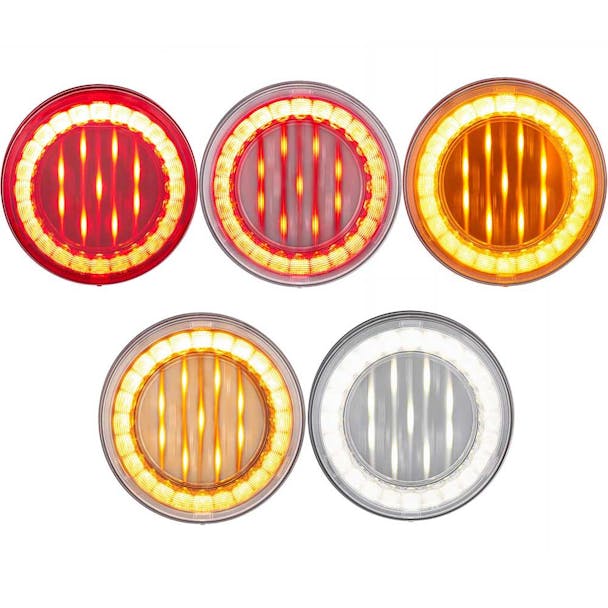 33 LED 4" Round Lumos X-Series Light - Default