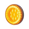 33 LED 4" Round Lumos X-Series Light - Amber/Amber On Tilted