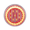 33 LED 4" Round Lumos X-Series Light - Red/Clear