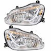Kenworth T680 Chrome Headlight With Sequential Turn Signal-Main