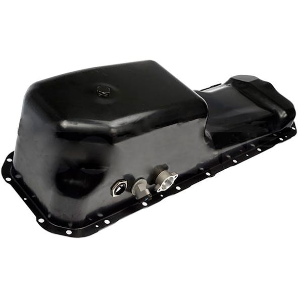 International Engine Oil Pan 1801398C91-Side 1