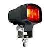 Red SMD LED Safety Light With Single Line Beam - On, Tilted