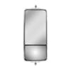 7" X 16" West Coast Style Non-Heated Mirror With Convex Lower Mirror - Front