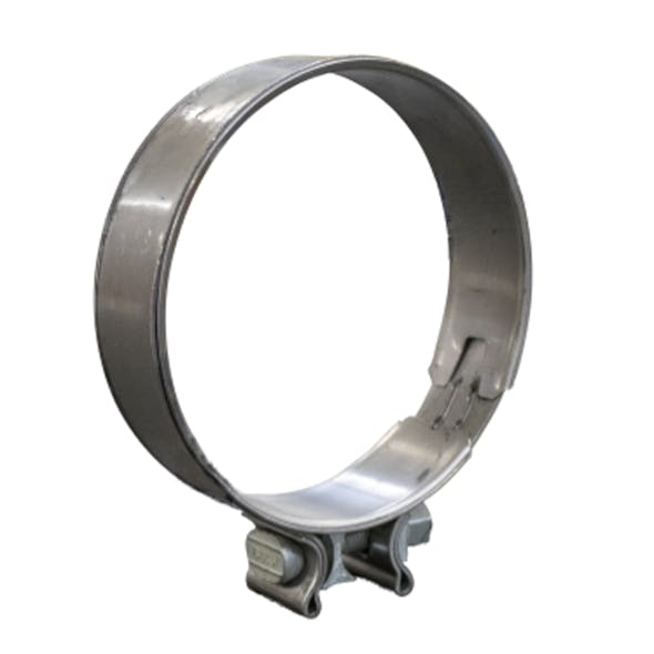  5" Stainless Steel Exhaust Clamp with Protective Steel Sleeve 