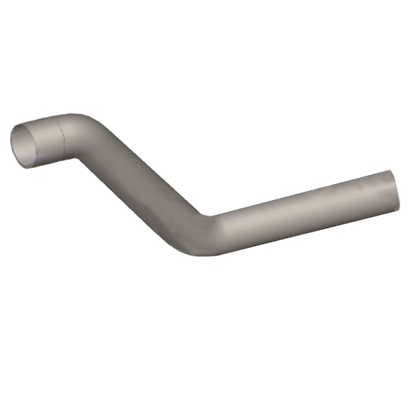 Thomas Bus 4" 2 Bend Aluminized Exhaust Pipe 168946