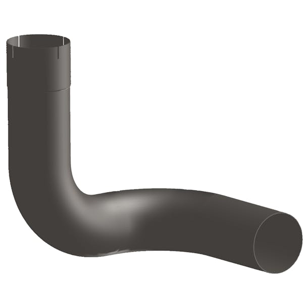  Mack Granite GU813 Aluminized 5" 2-Bend Exhaust Pipe 21151069 