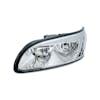 Peterbilt 386 387 Chrome LED Headlight With RGB Position Light Bar Off