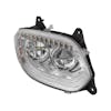 International LT Chrome LED Headlight With Sequential Turn Signal Passenger Front Off
