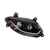 International LT Blackout LED Headlight With Sequential Turn Signal Passenger Off