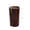 Plastic Wood Eaton Fuller Lower Gearshift Knob Cover Dimensions