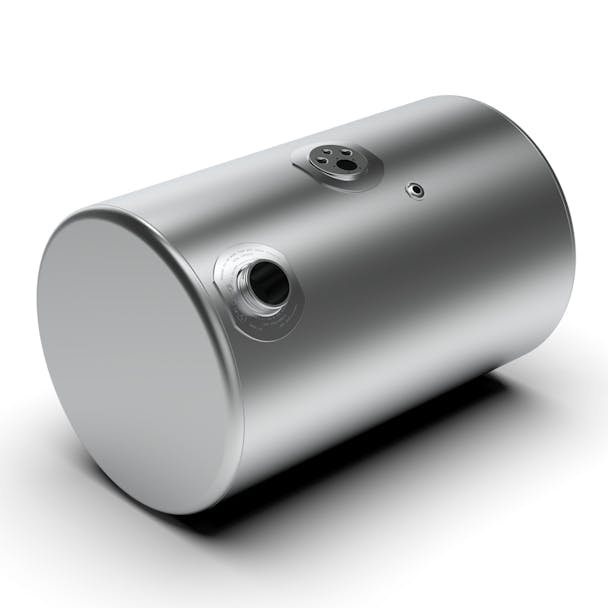 Kenworth Aluminum Replacement 70 Gallon Fuel Tank Rear Fill