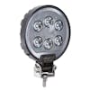 6 LED 4.7" Round Work Light By Maxxima Angled