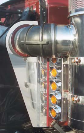 Peterbilt 359 Behind Hood Intake Replacement Panels By RoadWorks