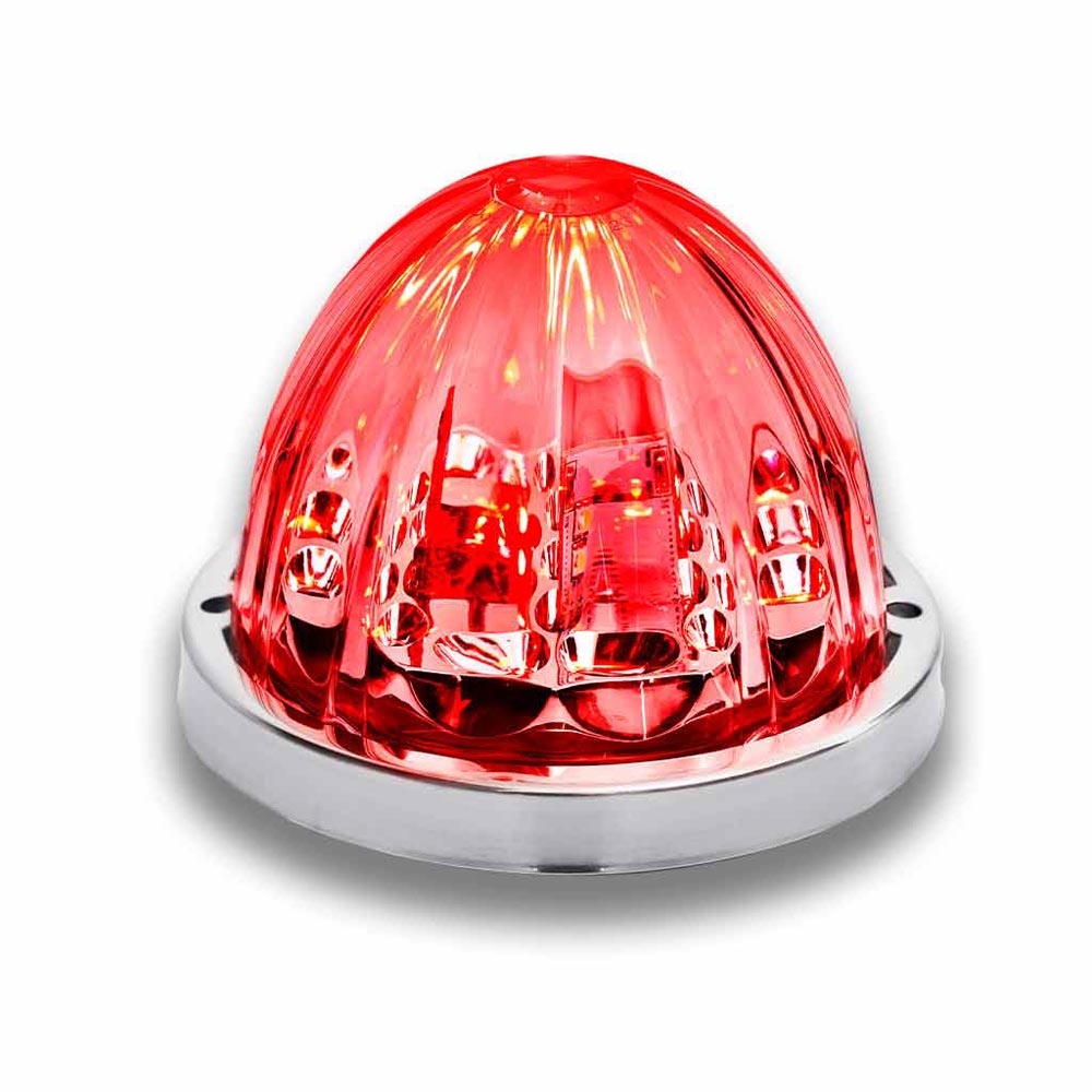 Star Burst Series Watermelon LED Turn Signal And Marker