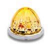 Dual Revolution Watermelon Amber LED Turn Signal And Marker Light Full Amber