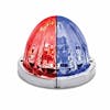 Dual Revolution Watermelon Red LED Turn Signal And Marker Light Red/Blue