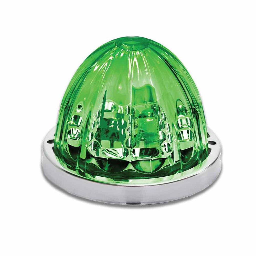 Star Burst Series Dual Revolution Watermelon Red LED Turn
