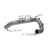 Freightliner Lower Radiator Hose A0516380000 A0516380002 A0516380003-Dimensions
