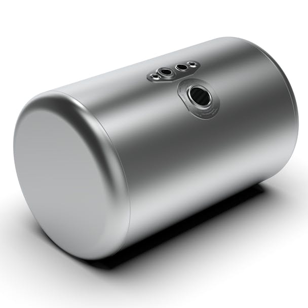 Peterbilt Aluminum Replacement 90 Gallon Fuel Tank Center Fill - tank