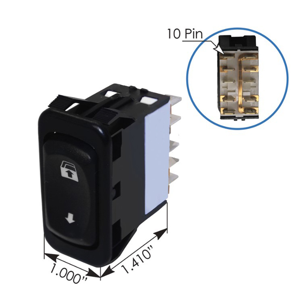 停電 Freightliner Power Window Switch A0630769169 - Raney's Truck