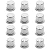 Chrome ABS Plastic Lug Nut Cover 15/16" 12-Pack (100974) - 12