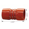 CAC Hot Side 3" Connector Hose 0121200002 3610353C1 26200 202272042 Dimensions
