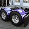 Smoke And Mirror 80" Purple Single Axle Fenders Default