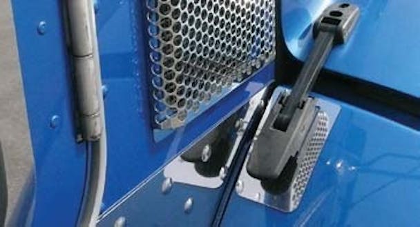 Peterbilt 386 Hood Strap Trims By RoadWorks