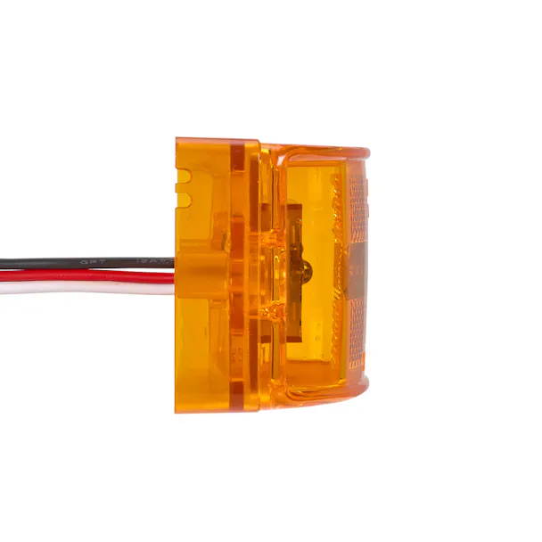 6" x 2" Rectangular Amber LED Clearance Marker And Auxiliary Light By ...