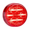 6 LED 2 Round Clearance Marker Light By Maxxima Red Front On
