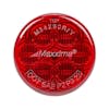 6 LED 2 Round Clearance Marker Light By Maxxima Red Front Off