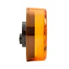 6 LED 2 Round Clearance Marker Light By Maxxima Amber Side