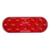 14 LED 6" Ultra Thin Oval Red STT Light By Maxxima Default
