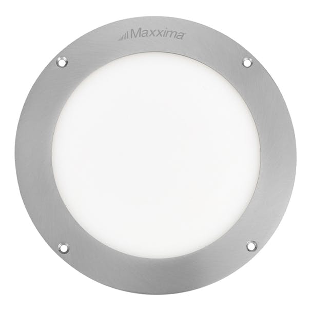 102 LED 8" LED Brushed Aluminum Dome Light By Maxxima Default